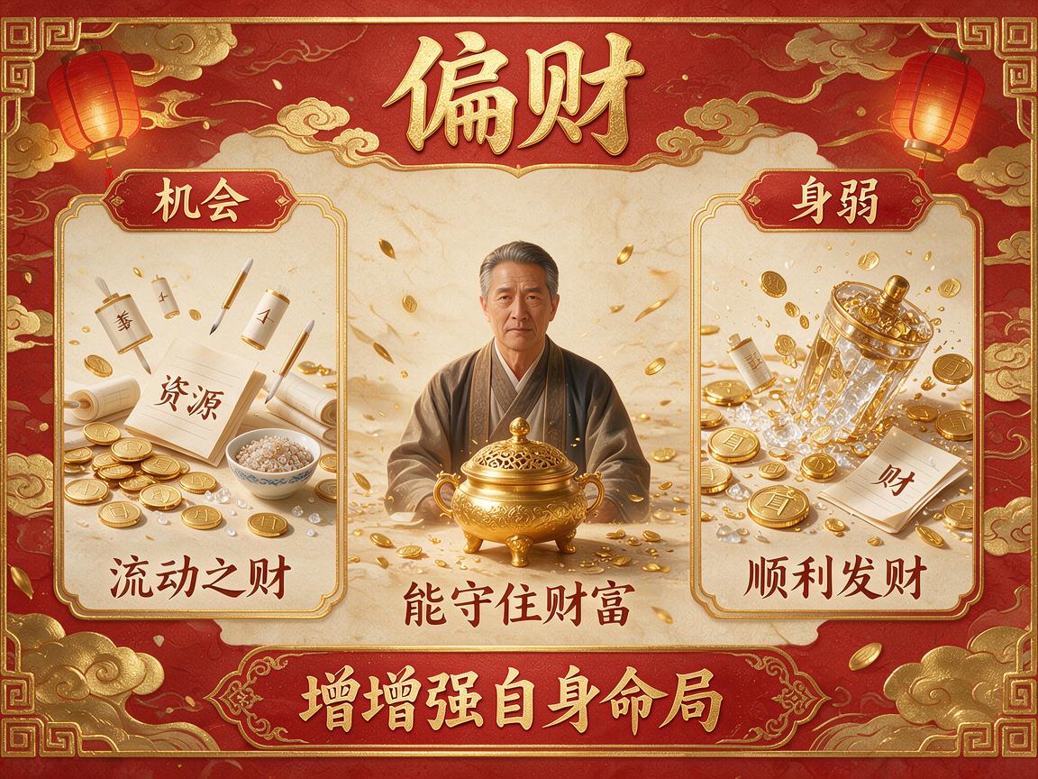 偏财格身弱能发财吗 八字身弱怎么补救