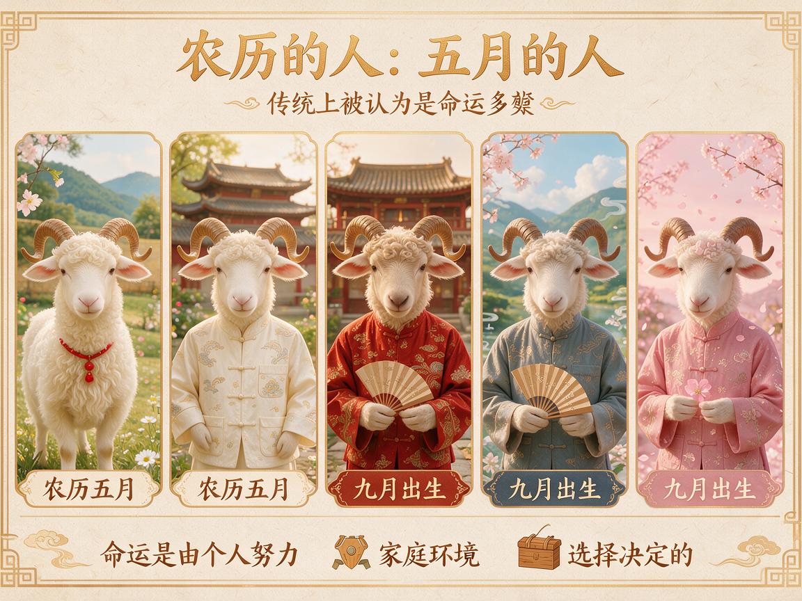 属羊最命苦的月份 属羊几月出生最命苦