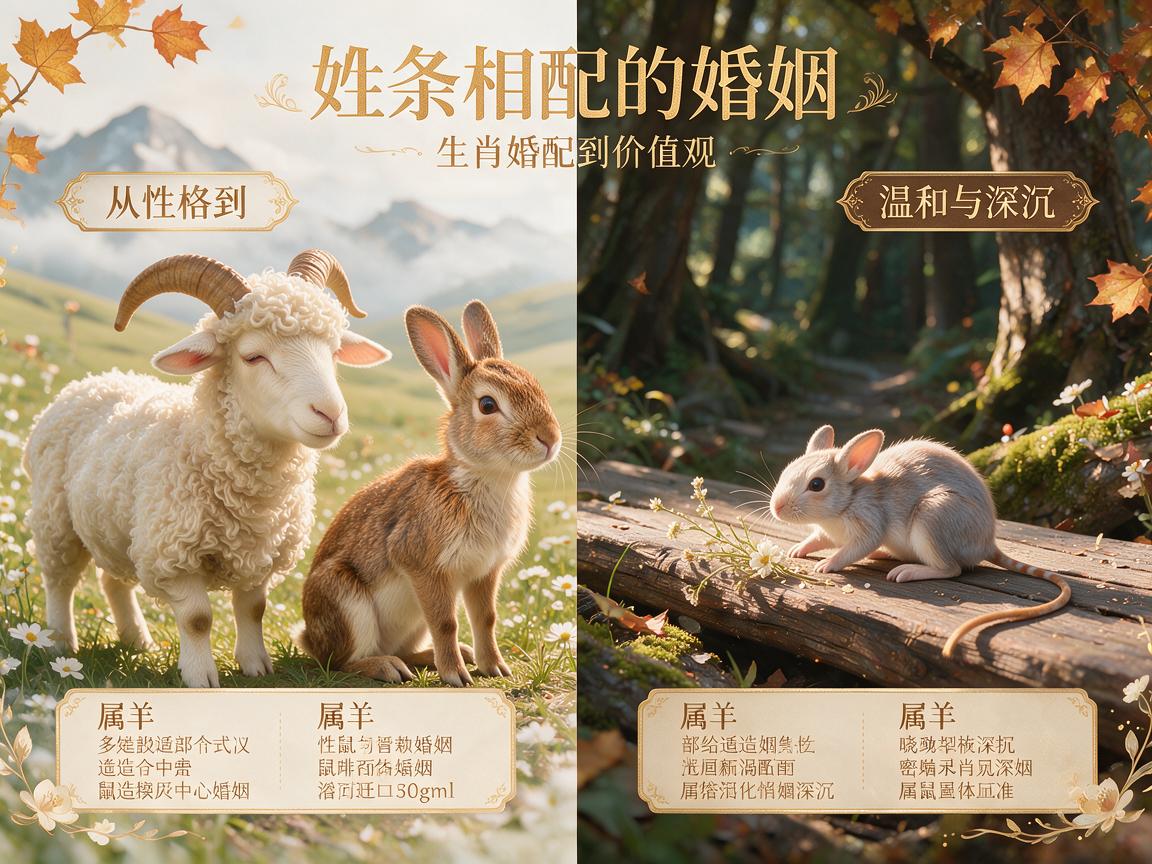 羊鼠相配的婚姻好吗 从性格到价值观来看