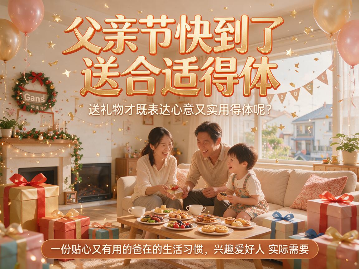 父亲节礼物送什么合适得体