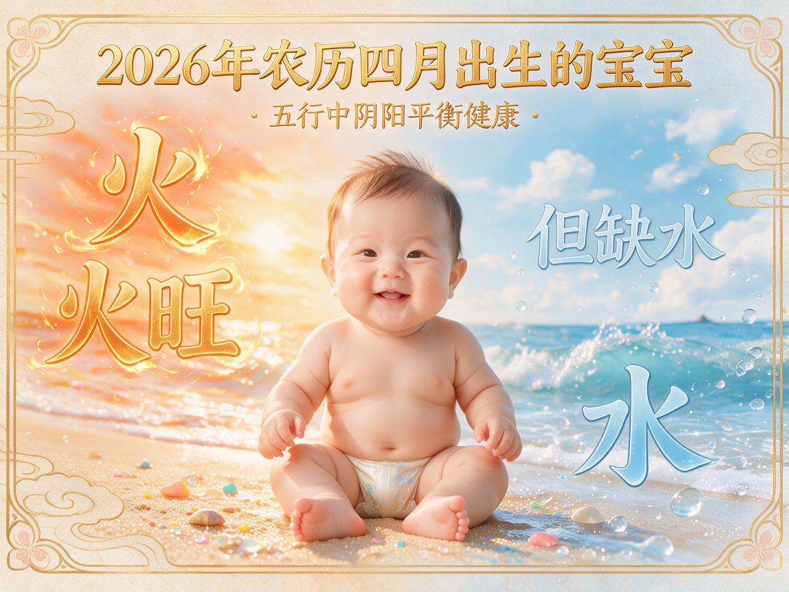 2026年农历四月出生的宝宝五行缺什么 2026年农历四月出生的宝宝五行缺什么