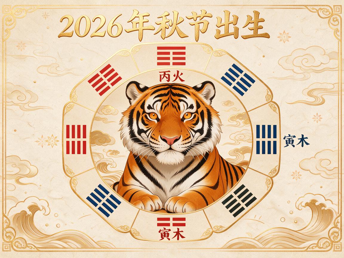 2026年中秋节出生属虎男孩五行缺火取名 2026年中秋节出生属虎男孩五行缺火取名
