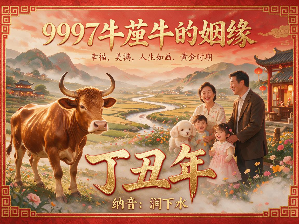 1997年属牛的姻缘 幸福美满的人生如画