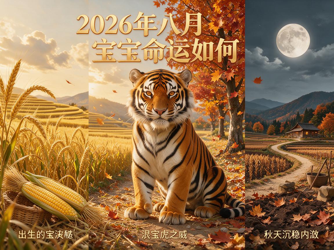 2026年八月的虎宝宝好不好 命运如何