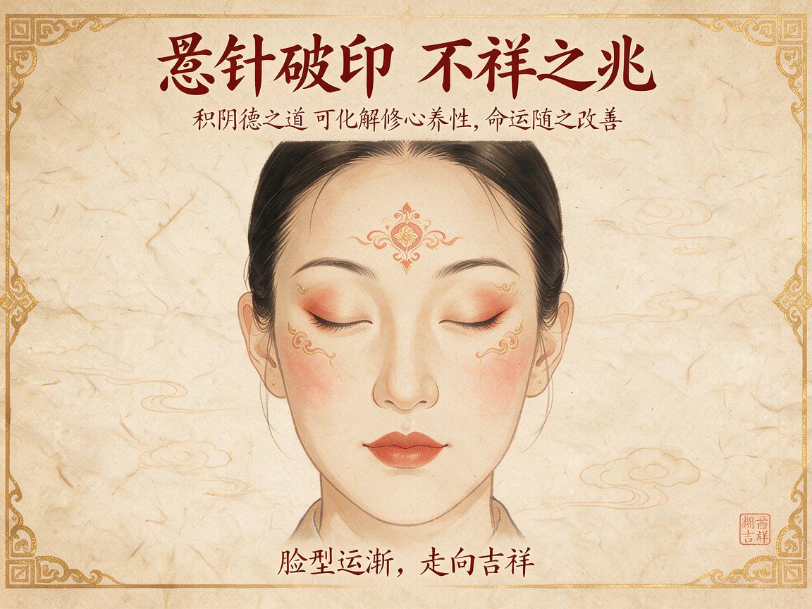积阴德之道悬针破印的含义