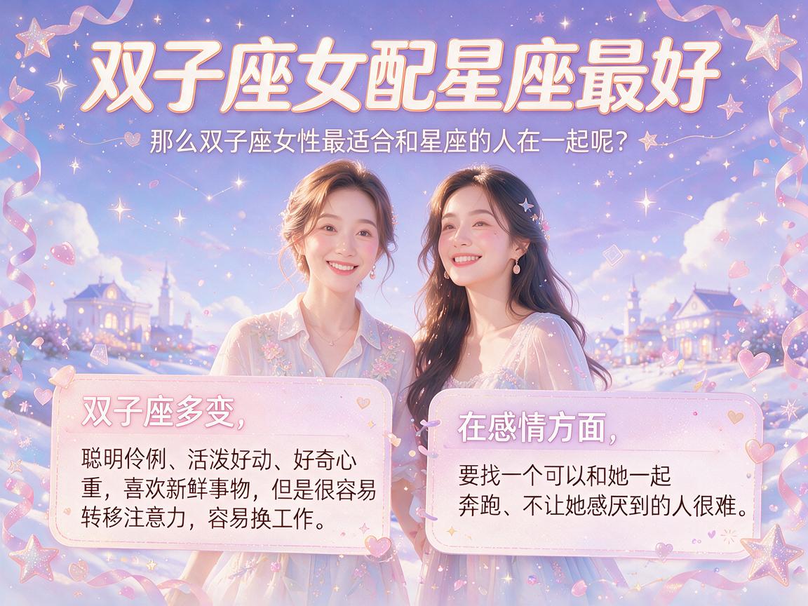 双子座女配什么星座最好