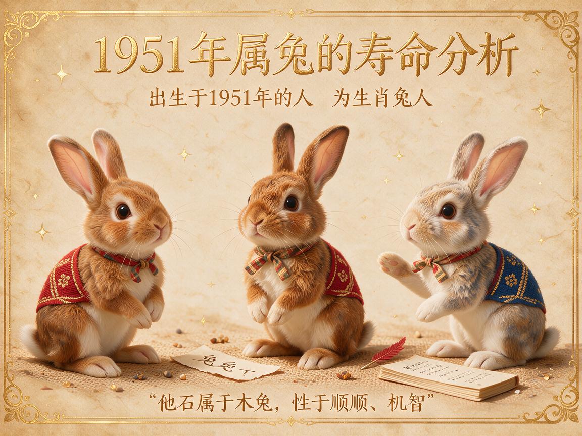 1951年属兔的寿命多长