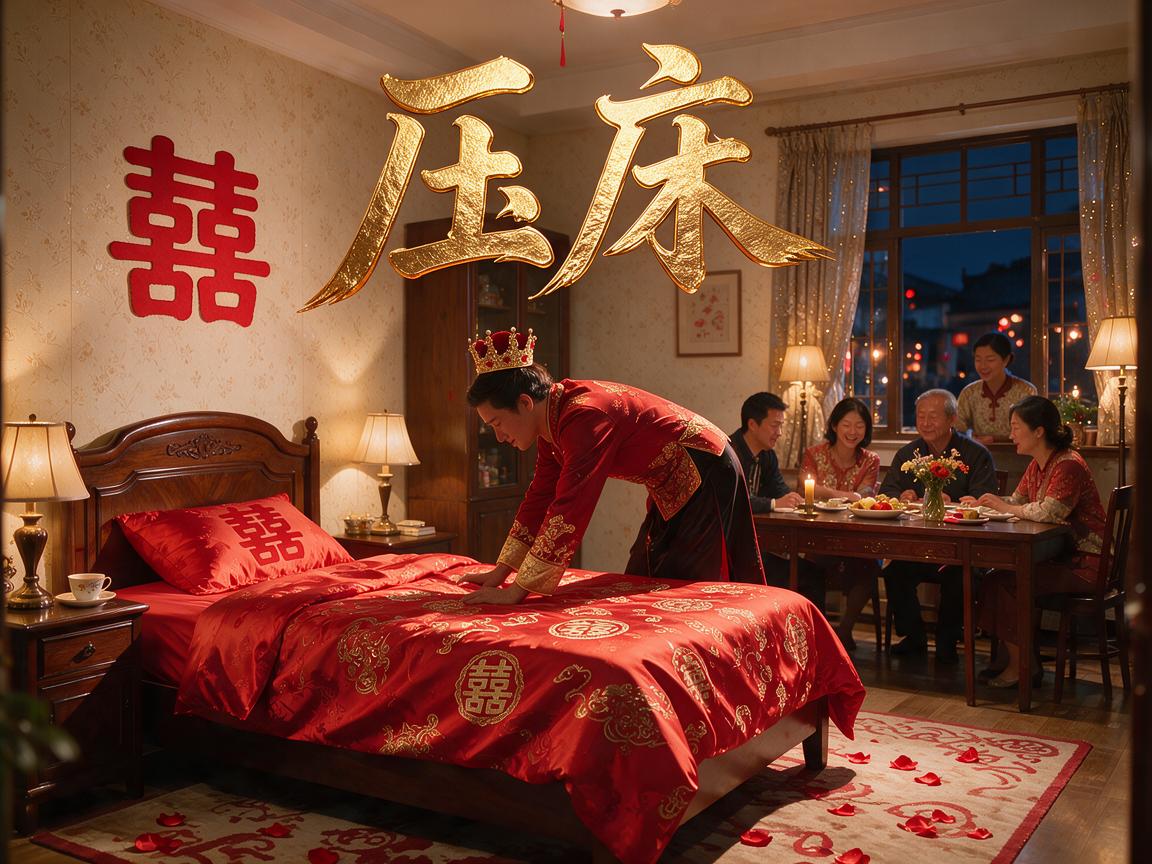 结婚前一晚压床是什么意思