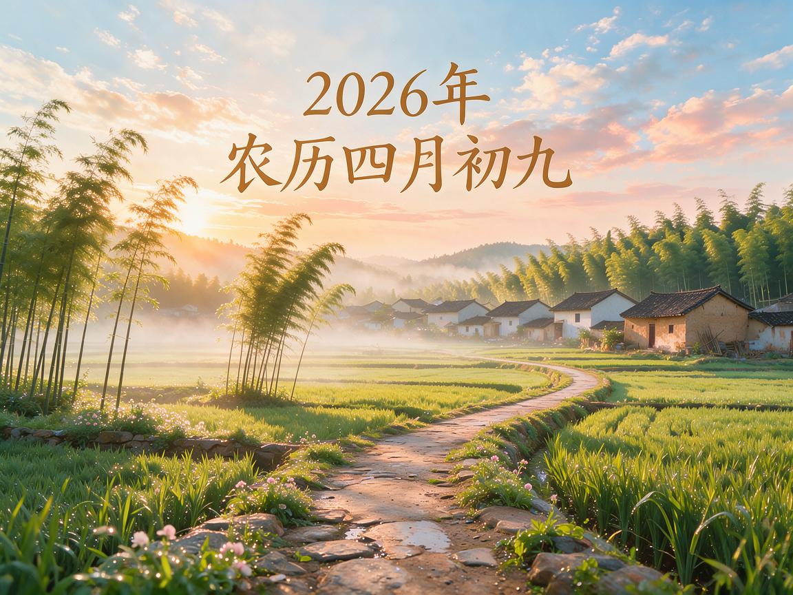 2026年农历四月初九可以出行吗 四月什么时候适合出行