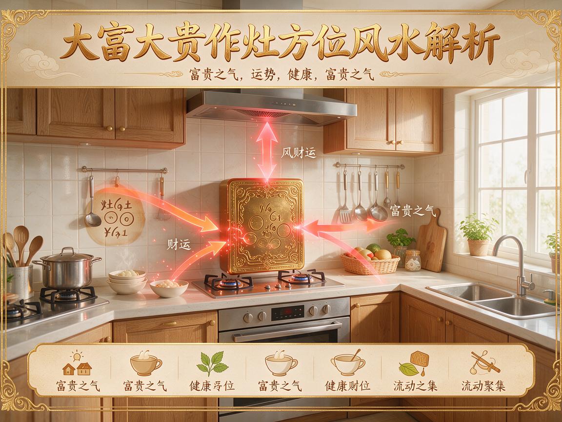 大富大贵作灶方位风水解析