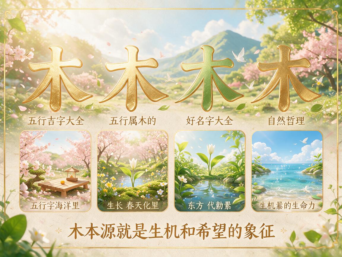 五行属木字吉字大全 五行属木的吉字大全你了解吗