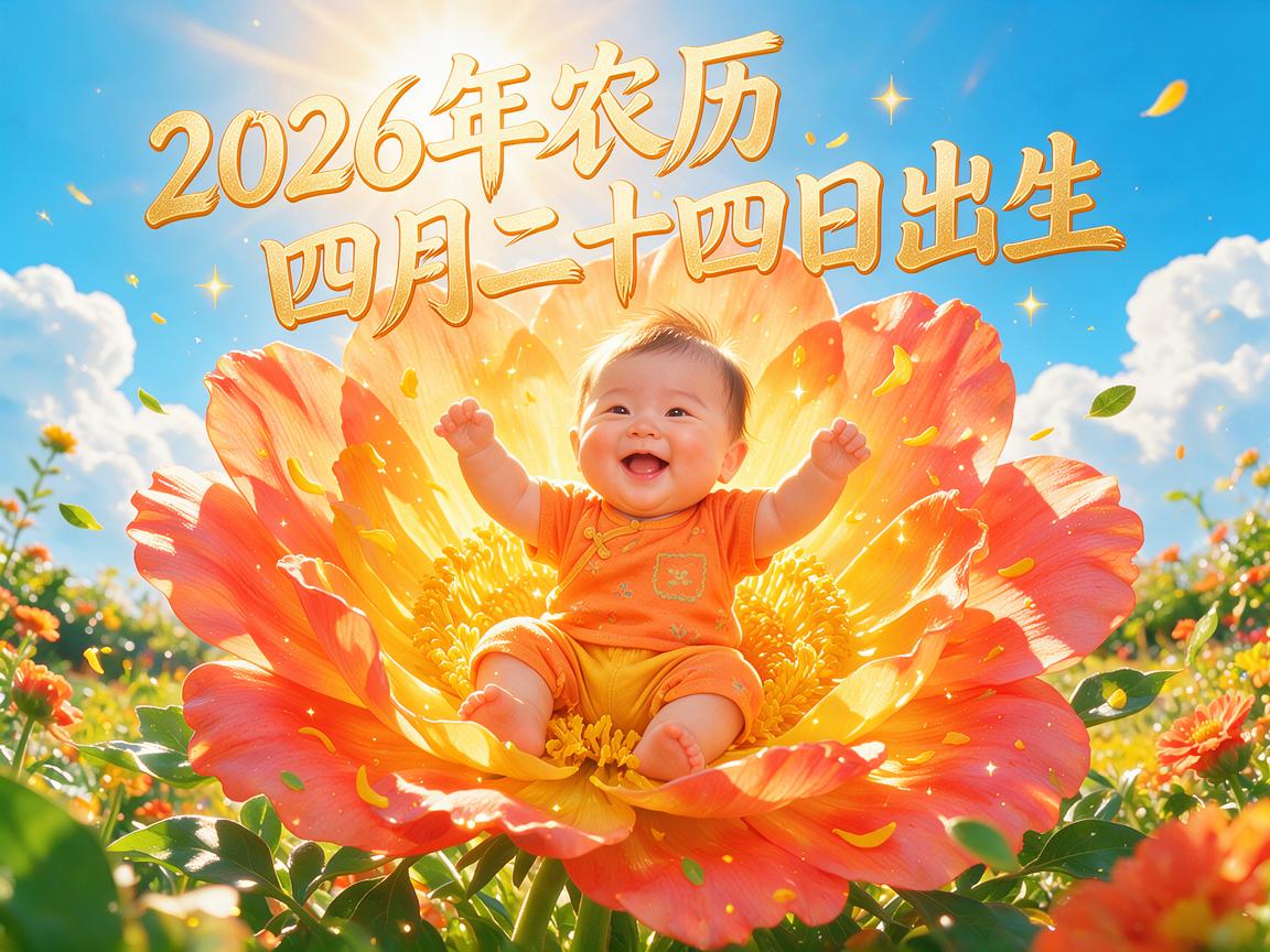 2026年农历四月二十四出生的宝宝命运好吗 是什么星座