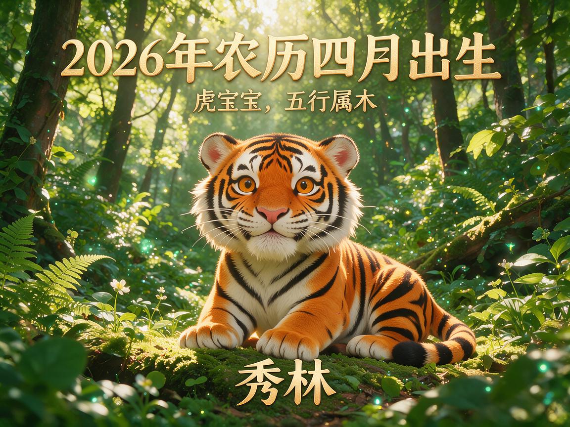 2026年农历四月出生虎宝宝五行属什么  取什么名字好