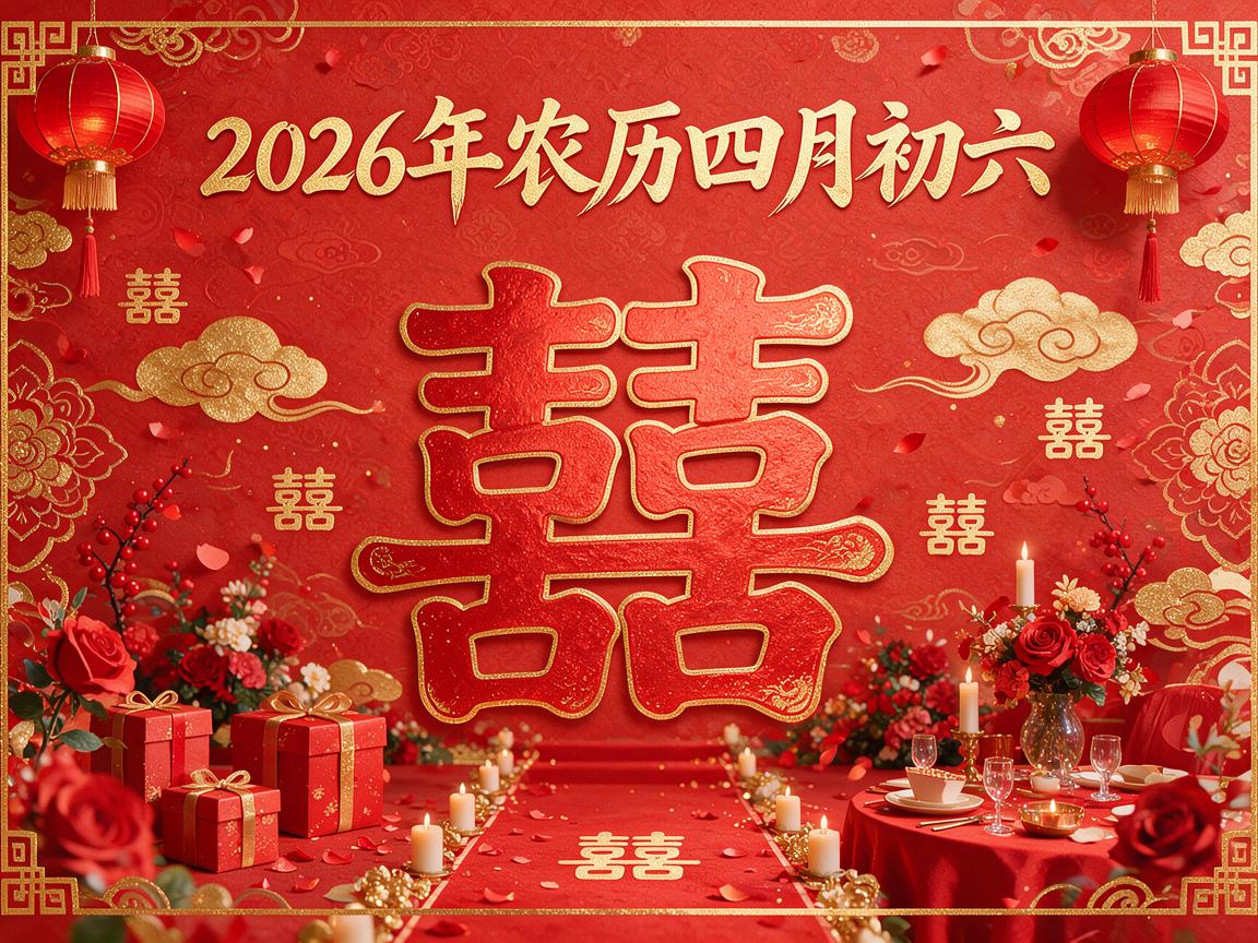 2026年农历四月初六可不可以结婚 结婚日子怎么选吉日