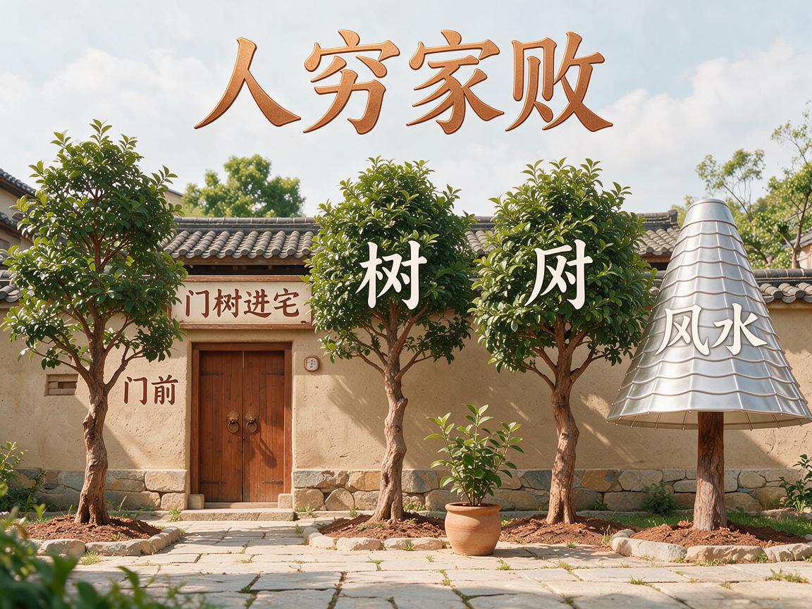 五树进宅 人穷家败 哪五种树 宅门前种什么树好