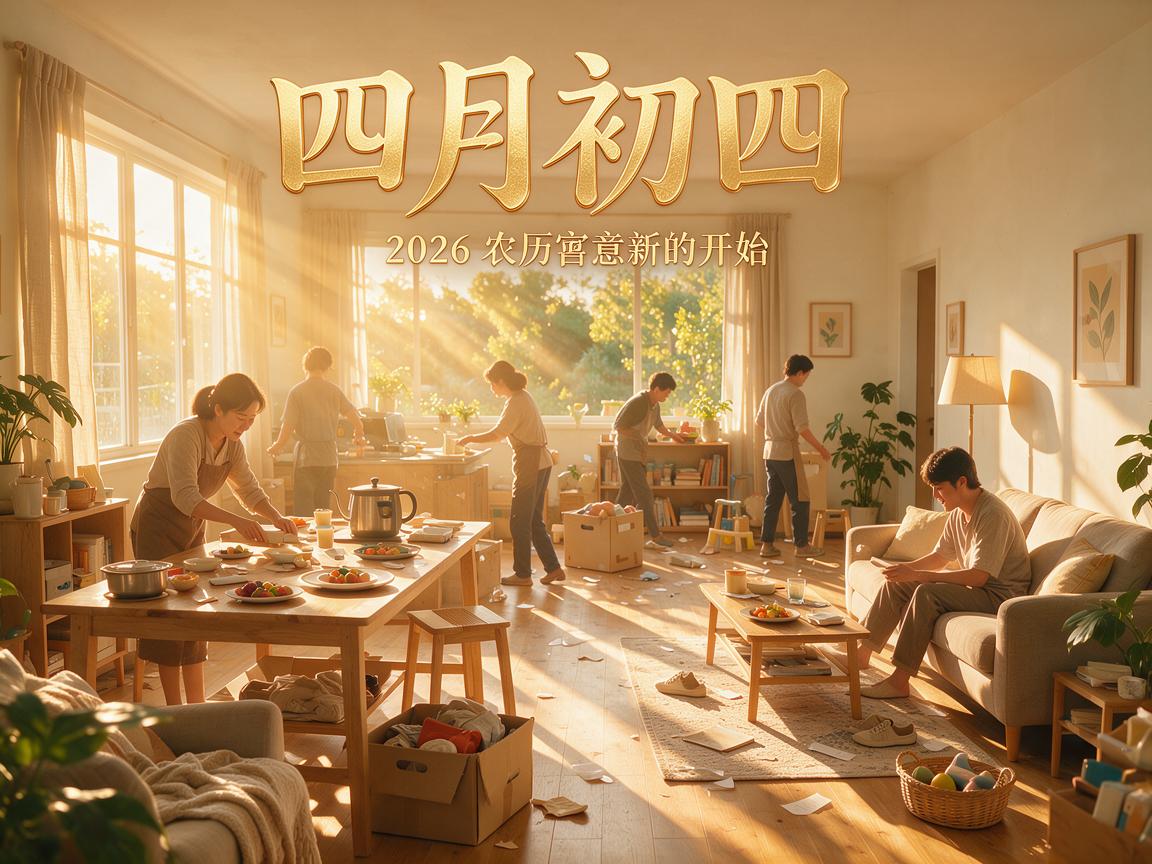 2026年农历四月初四搬家迁居好吗 搬家入住有什么忌讳