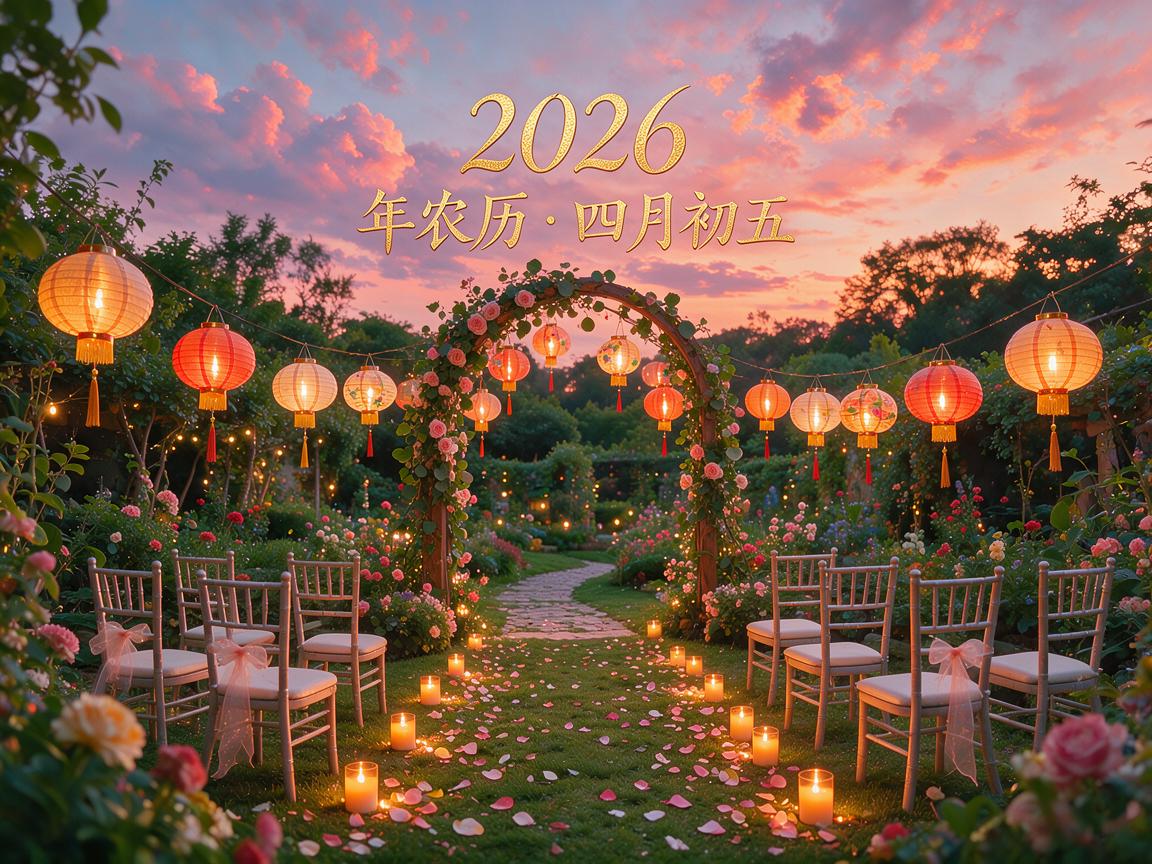 2026年农历四月初五日子适合结婚吗 结婚时间几点吉利
