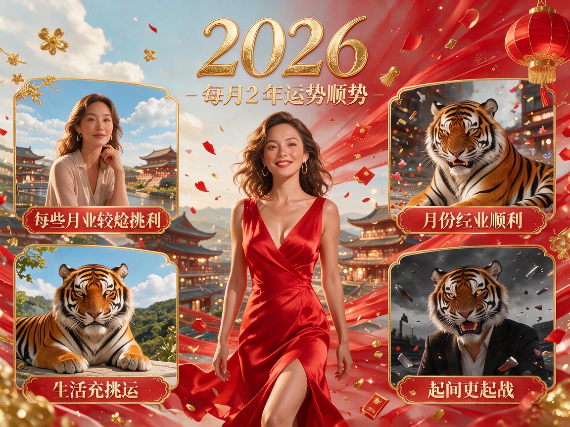 属虎不吉利的颜色是什么 2026年属虎女每月运势