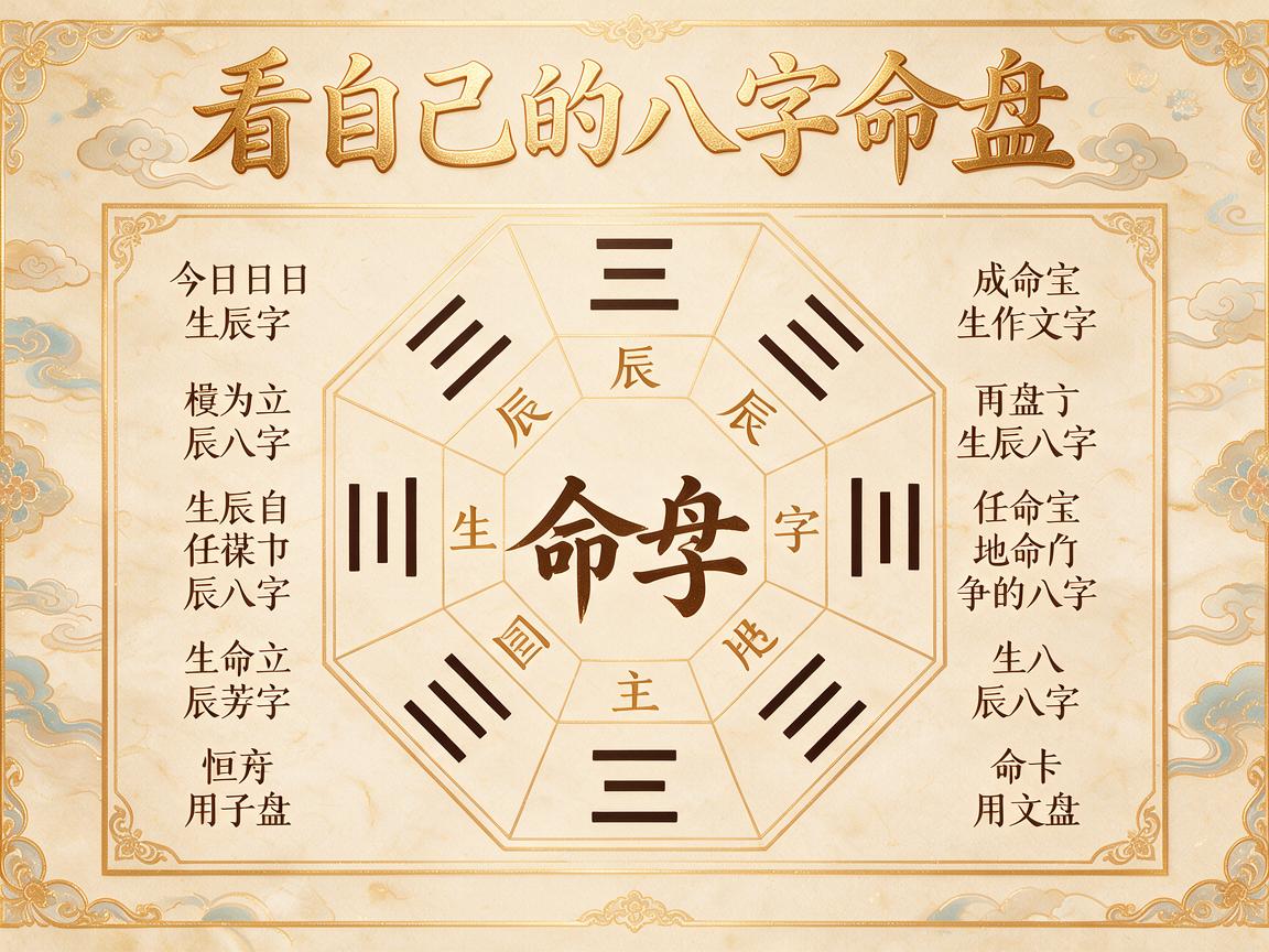 如何看懂自己的八字命盘 怎样看懂八字命盘