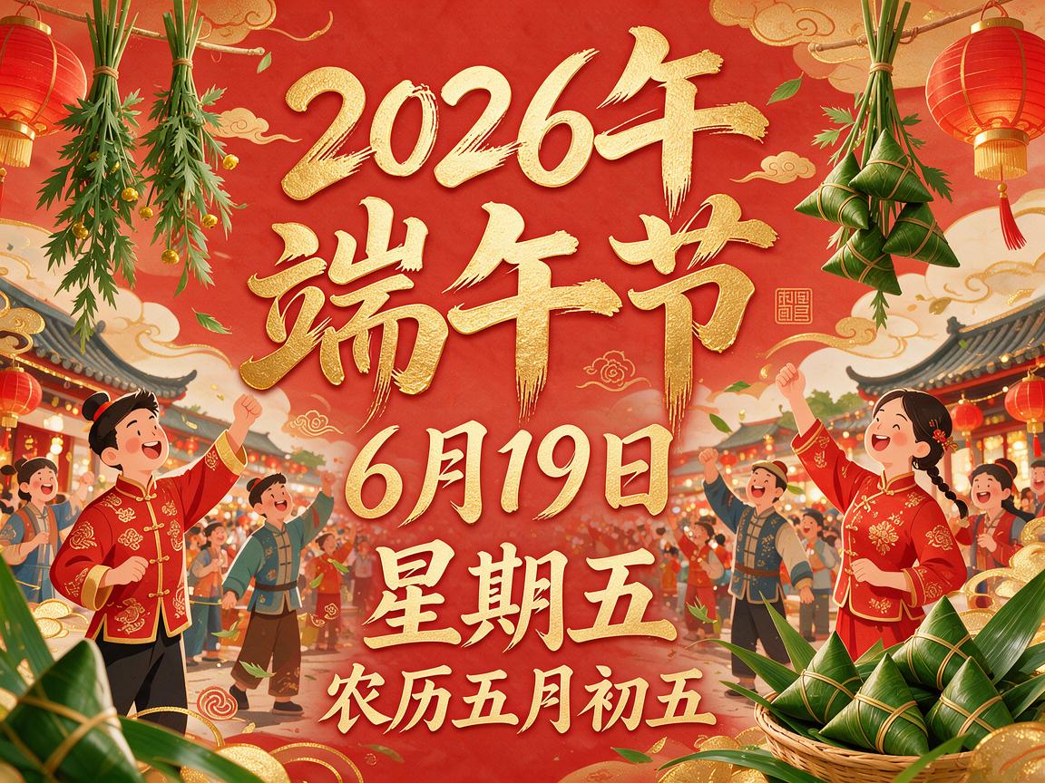 2026年端午节是几月几日星期几 端午节什么事不能做