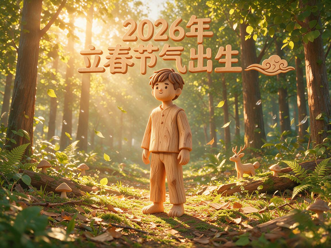 2026兔年立春出生八字缺木的男宝宝简单特别的名字大全