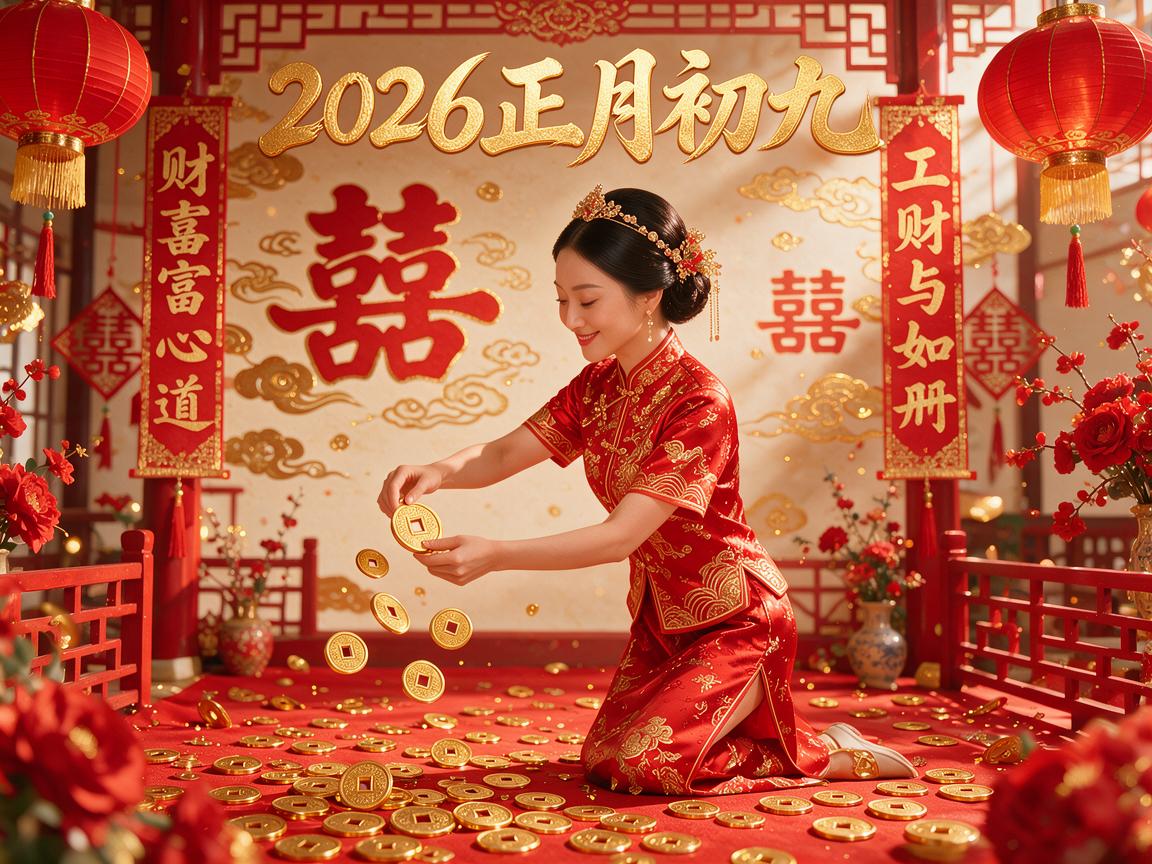 2026年正月初九日子适合结婚吗 结婚新娘抓钱谁准备