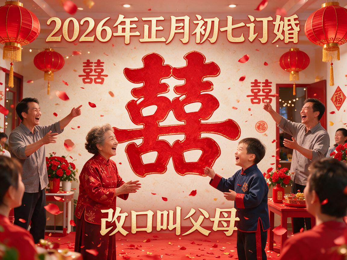 2026年正月初七订婚日子好不好 订婚要改口叫父母吗