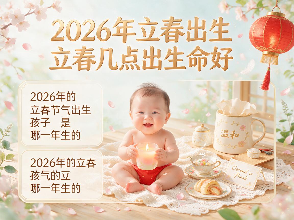 2026年立春出生的宝宝属什么生肖 立春几点出生命好