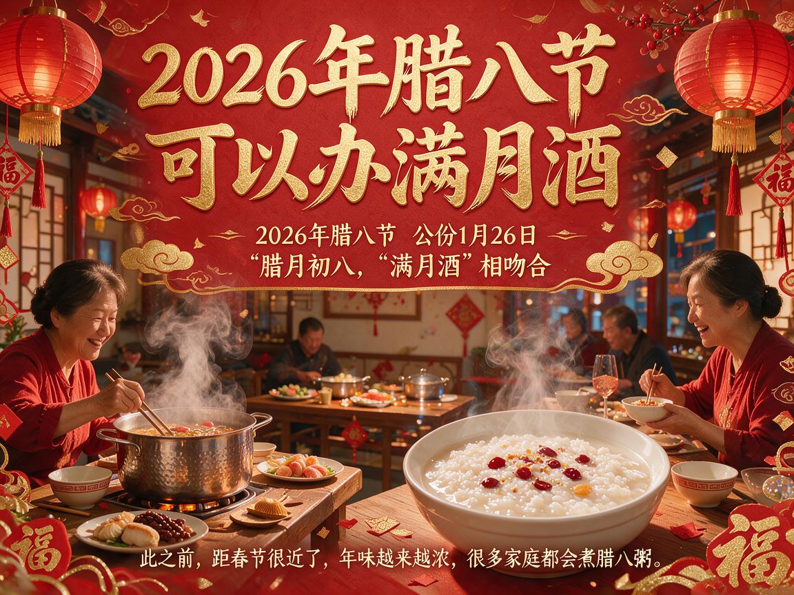 2026年腊八节可以办满月酒吗 办满月酒的习俗有哪些