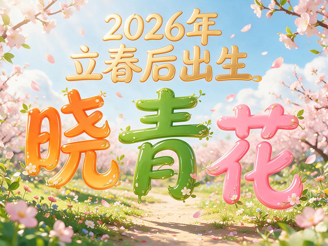 2026兔年立春出生起名宜用字 春天出生的宝宝名字大全