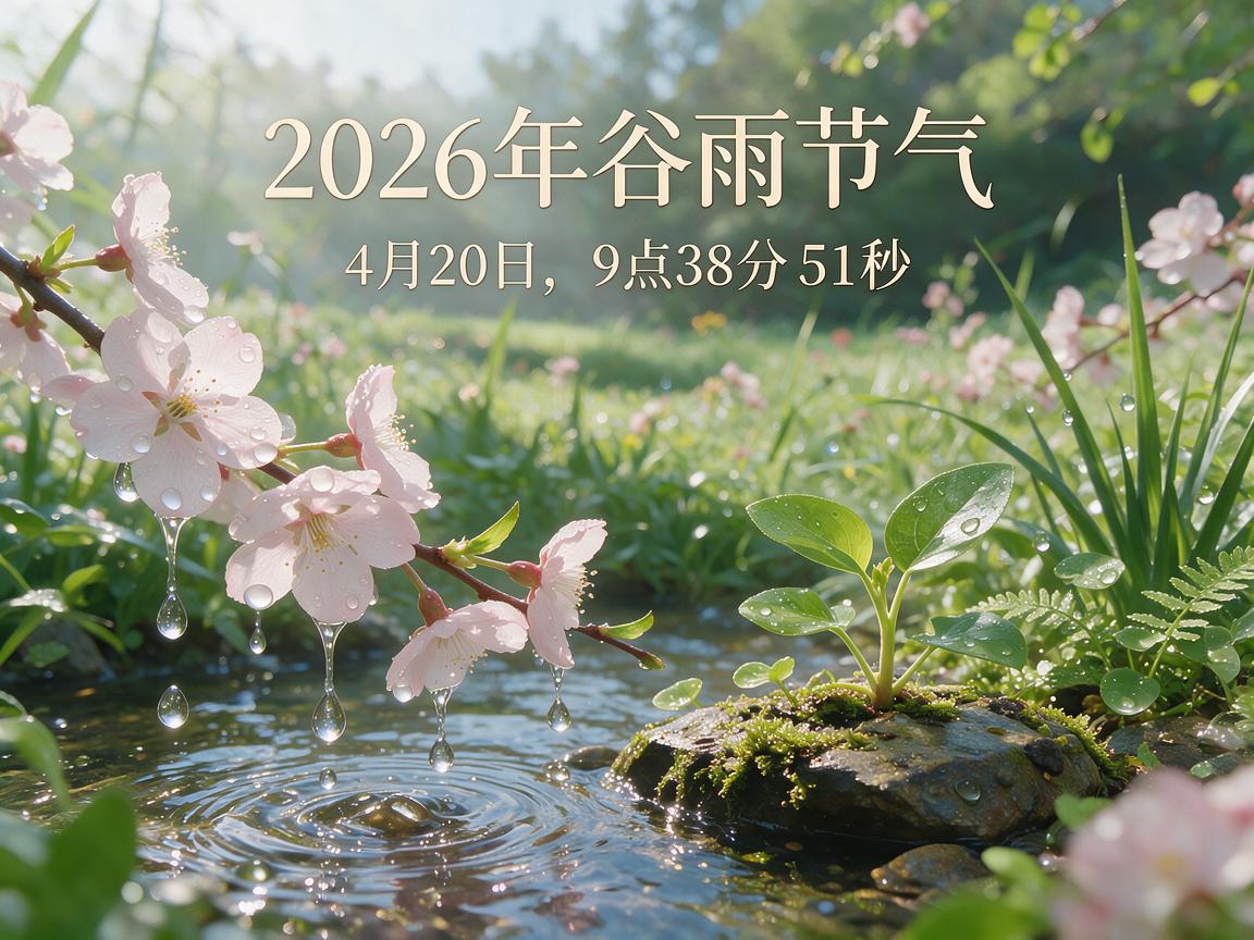 2026年谷雨是几月几号几点几分 谷雨节气有什么风俗