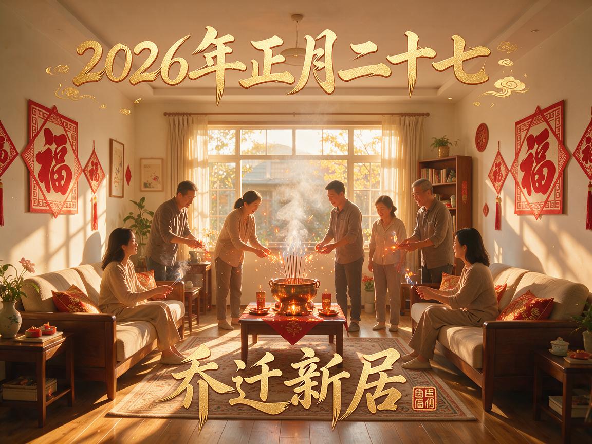 2026年正月二十七搬家入宅好不好 搬入新家要做什么