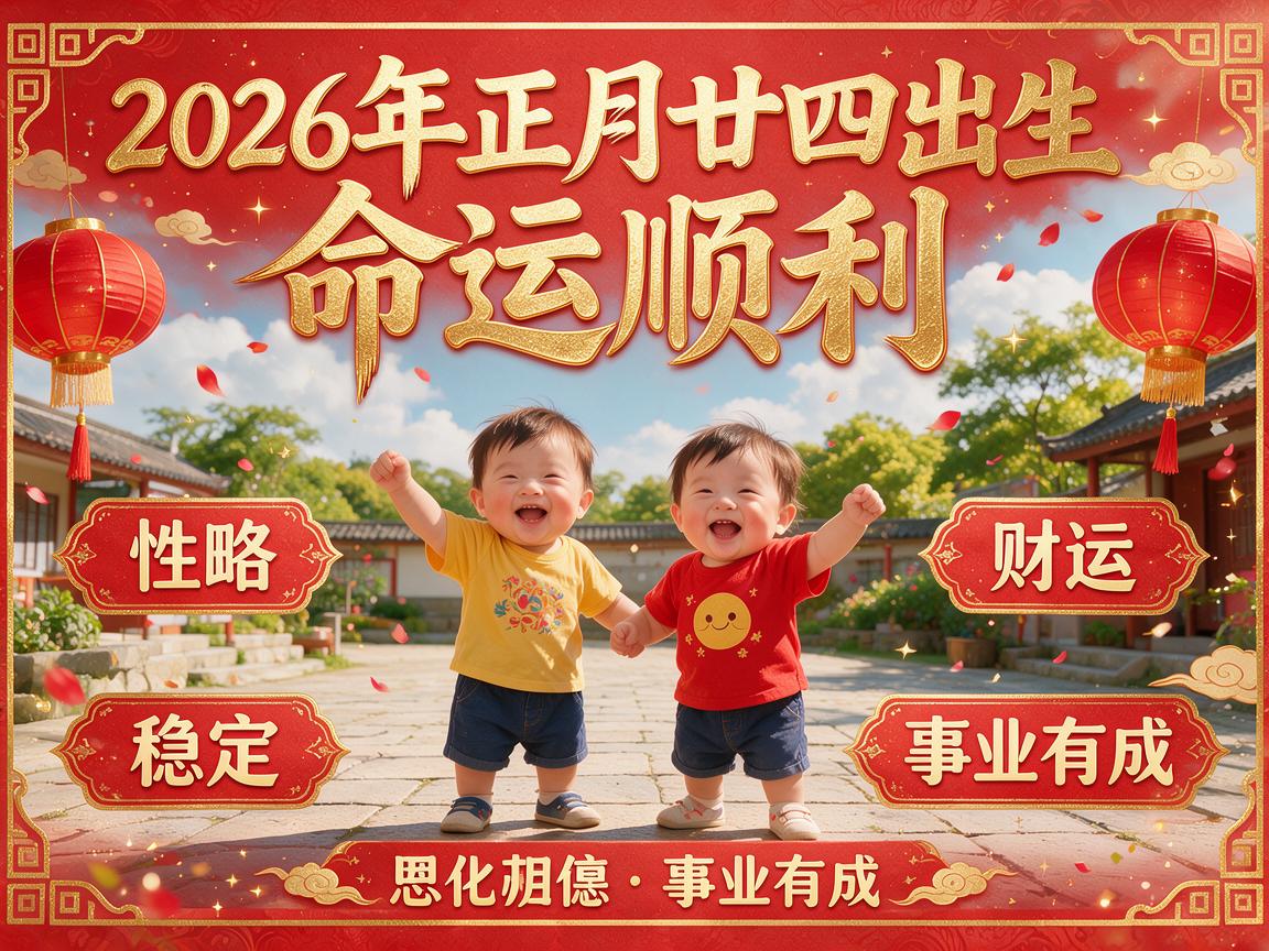 2026年正月廿四出生的虎宝宝命运好不好？性格财运事业全分析