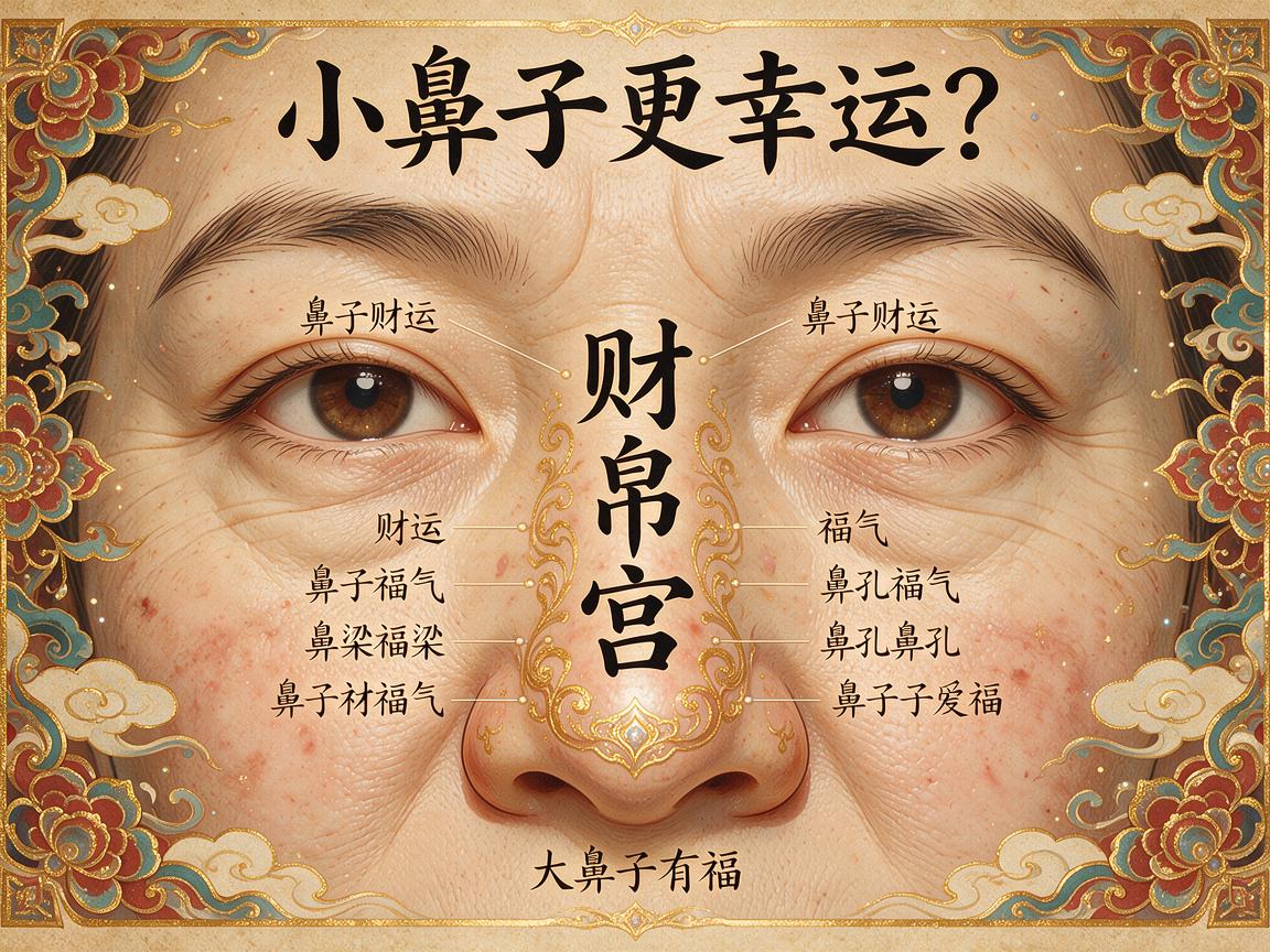 大鼻子有福还是小鼻子有福