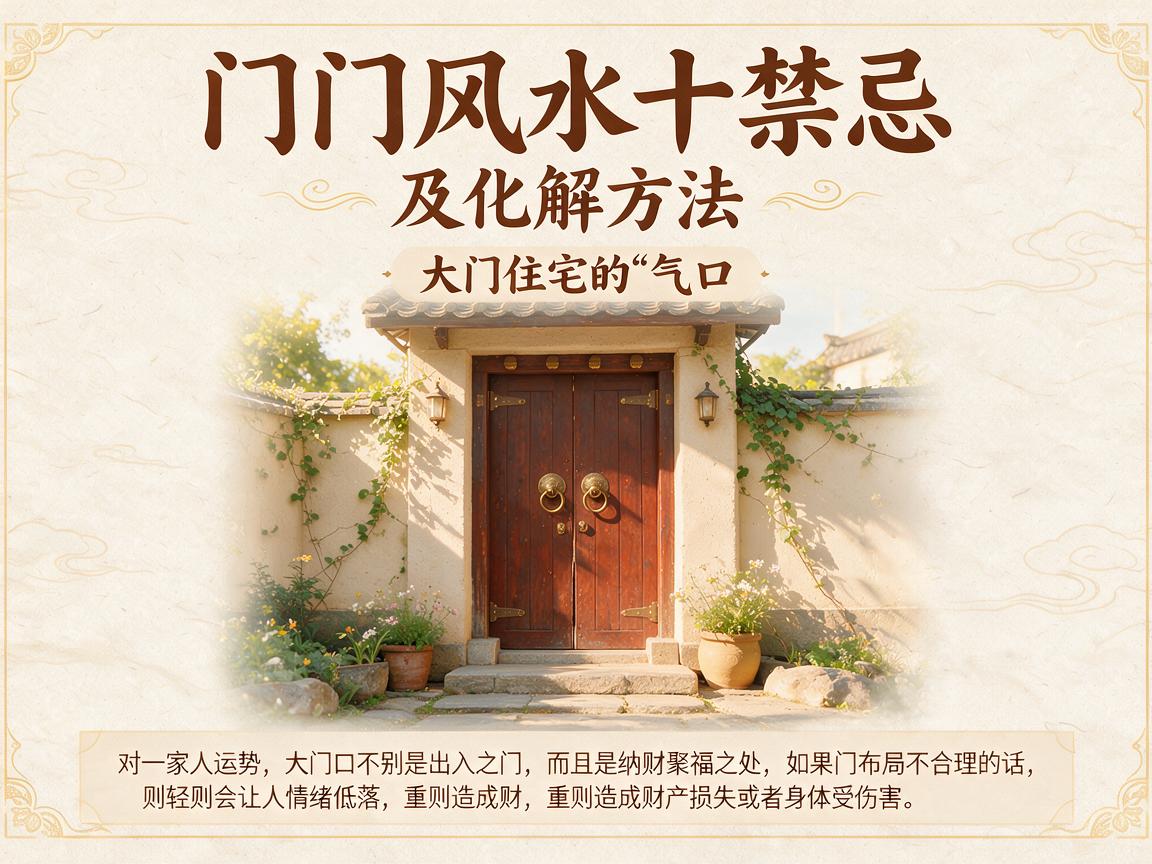 大门风水十禁忌及化解方法