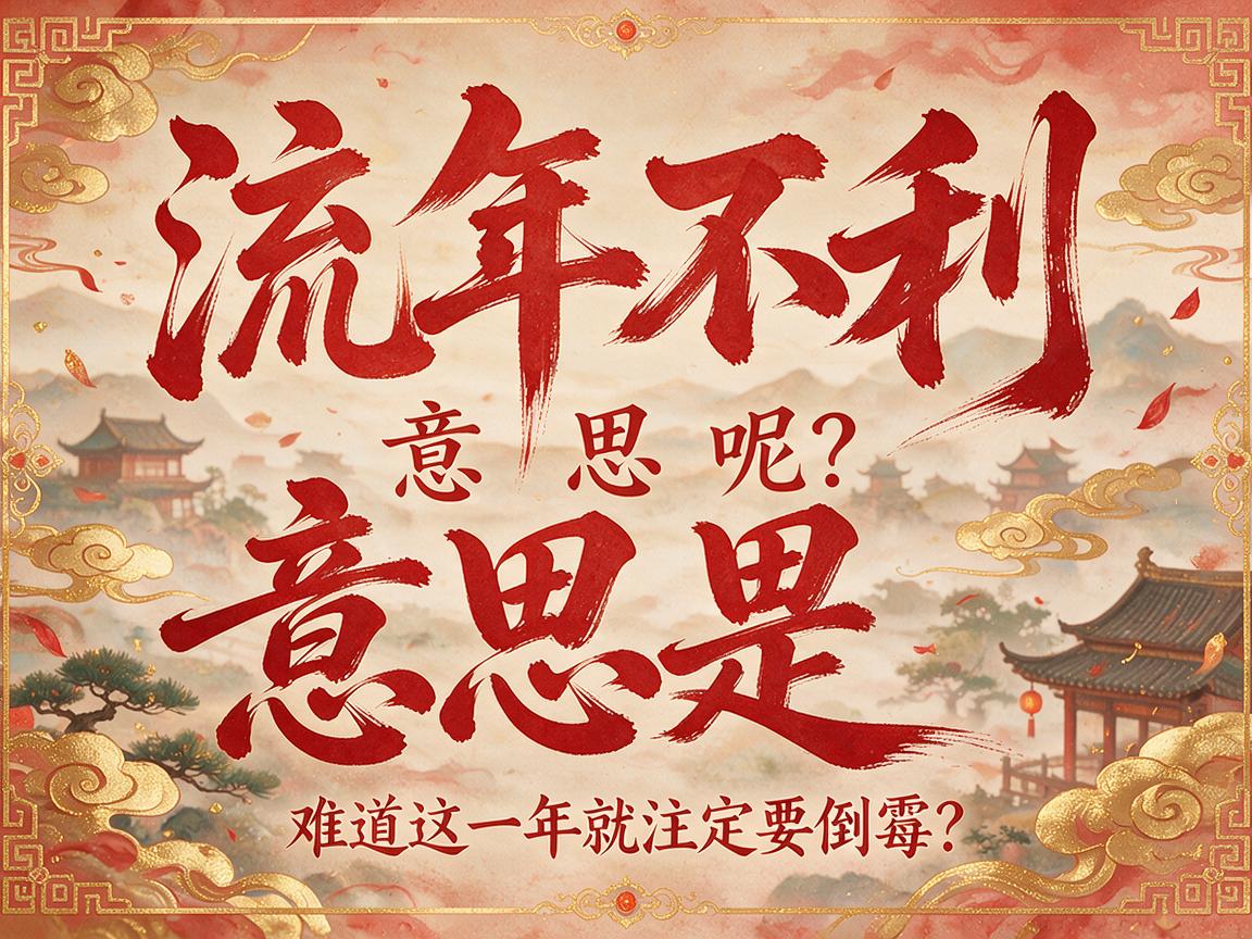 流年不利的意思是什么意思