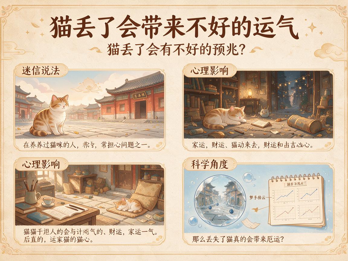 猫丢了会带来不好的运气吗