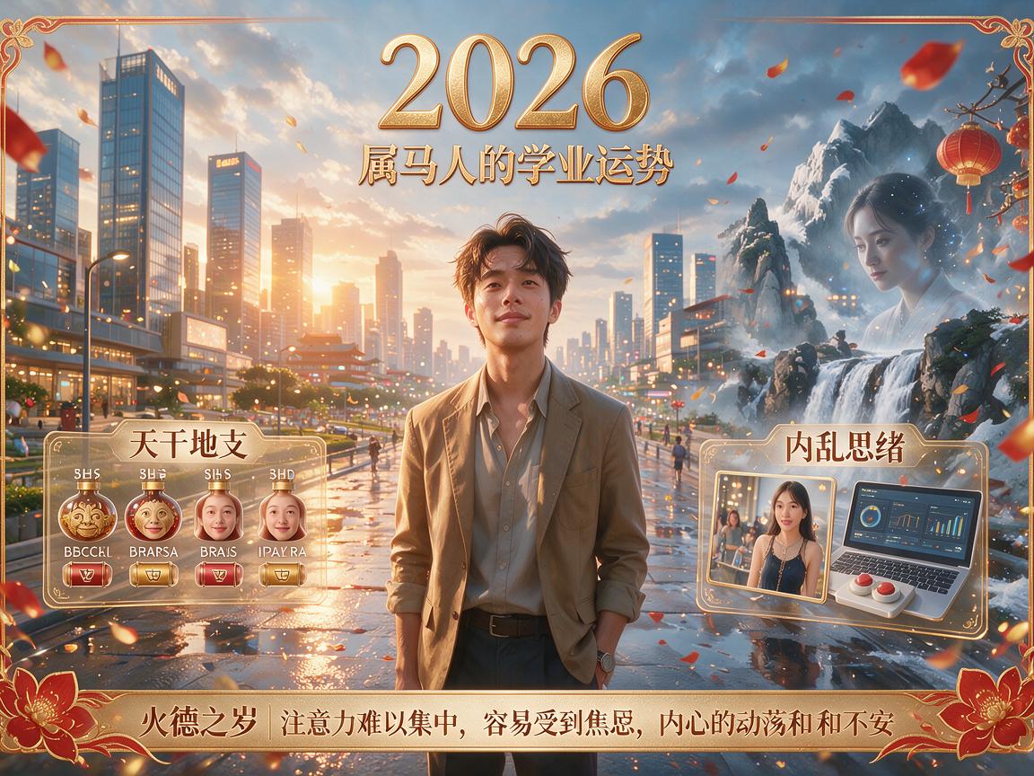 2026年属马人在学业上有什么 2026年属马学业运势预测