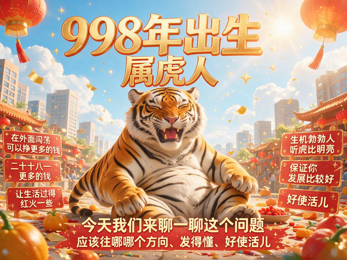 98年属虎去哪个方向发财