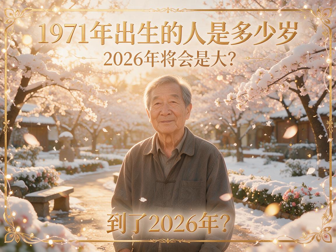 1971年多大年龄2026 2026年1971年出生的人多少岁