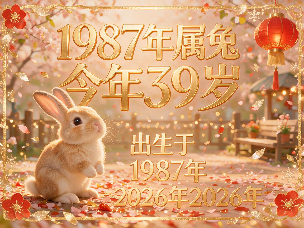 1987年属兔的今年多大2026 87年出生2026年多大年龄