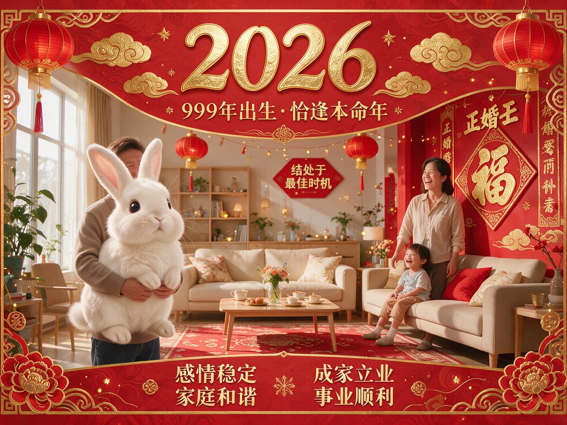 99年属兔男2026年结婚大利月 属兔男本命年结婚如何选择月份