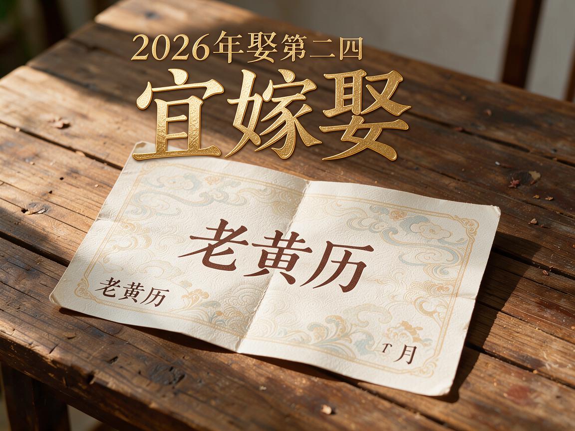 2026年老黄历嫁娶最准确版本 2026年婚姻黄道吉日最新预测