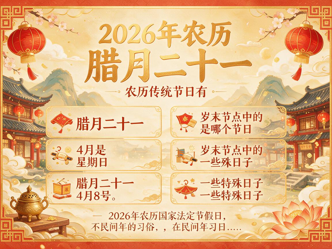 2026年农历腊月二十一是什么节日  农历传统节日有哪些