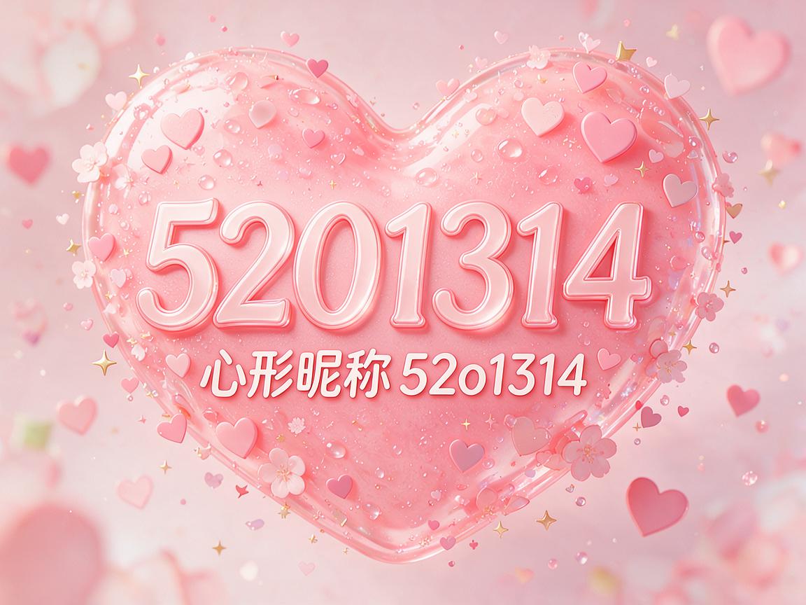 52o1314心形昵称 心形昵称52o1314的寓意是什么