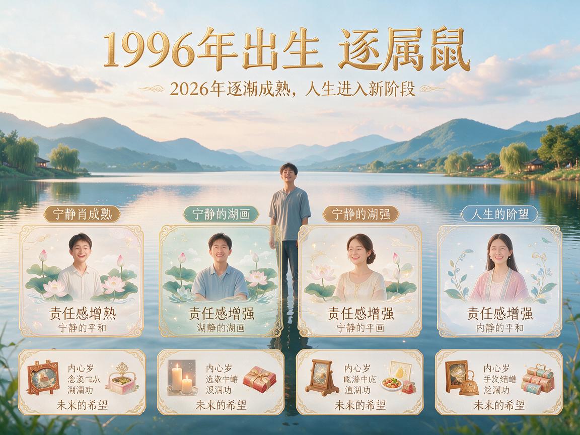 1996年属鼠男孩2026年运势 属鼠男孩的2026年运势如何
