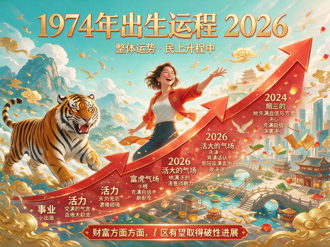 1974年属虎女人2026年全年运程 2026年属虎女运势如何