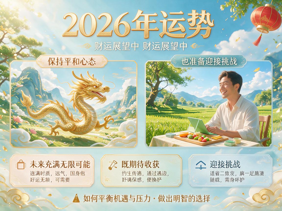 2026年属龙的运势和财运怎么样 2026年龙年命运与财运如何