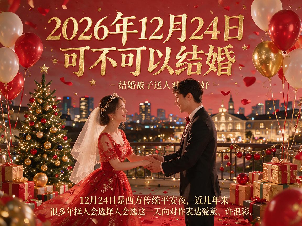 2026年12月24日可不可以结婚 结婚被子送人对谁不好