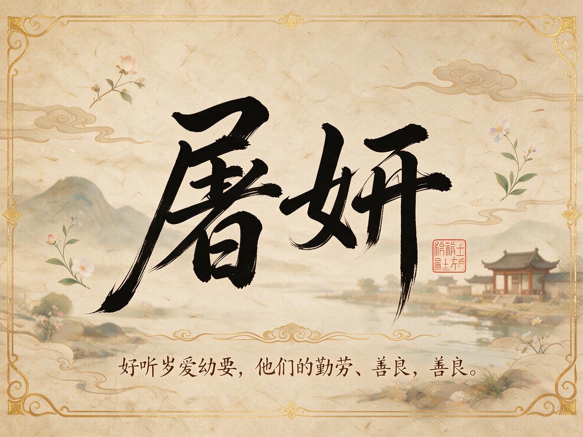 姓屠的好听的名字 姓屠的好听的名字